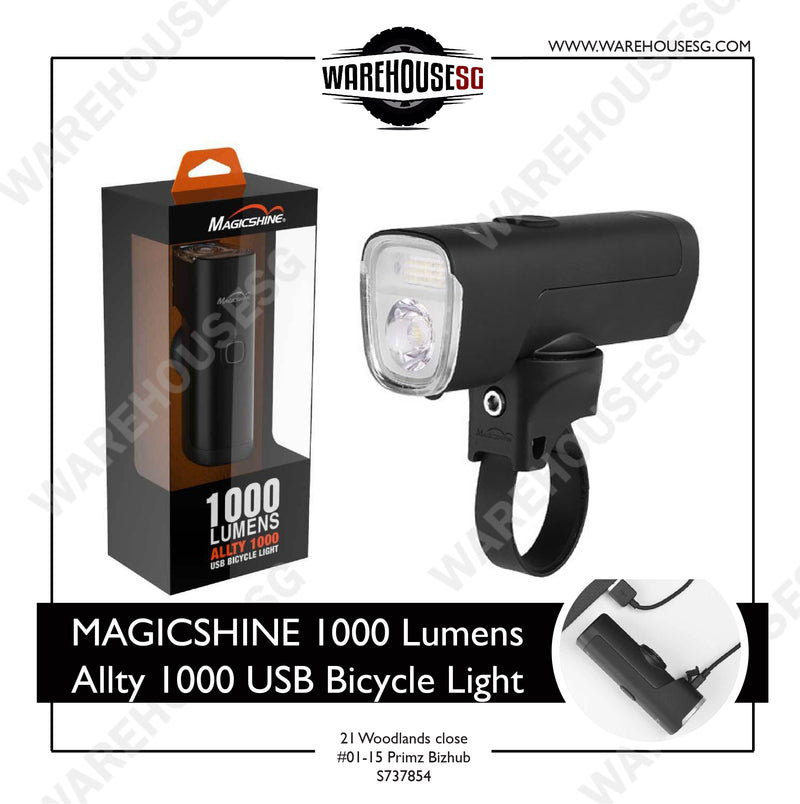 MAGICSHINE 1000 Lumens Allty 1000 USB Bicycle Light