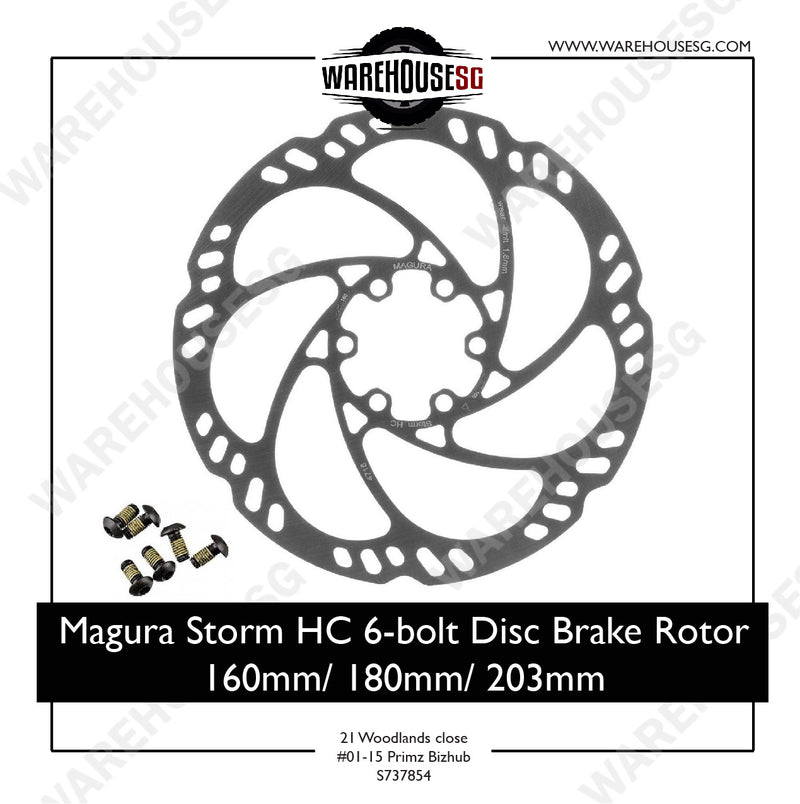 MAGURA Storm HC Disc Brake Rotor 160mm/ 180mm / 203mm