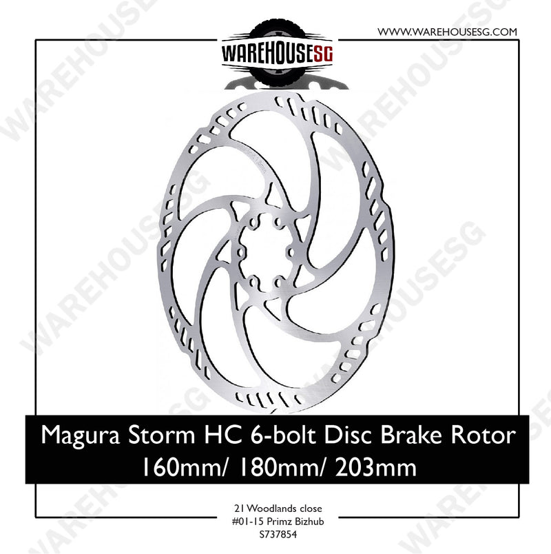 MAGURA Storm HC Disc Brake Rotor 160mm/ 180mm / 203mm
