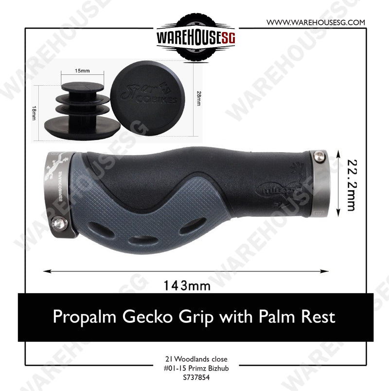 Propalm Gecko Grip with Palm Rest