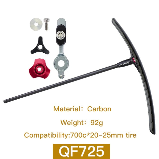 Original Taiwan Qbicle Carbon 20inch 406 451 Bicycle Tangent Fender For City MTB Road Bike Folding Bike Tangent Fender
