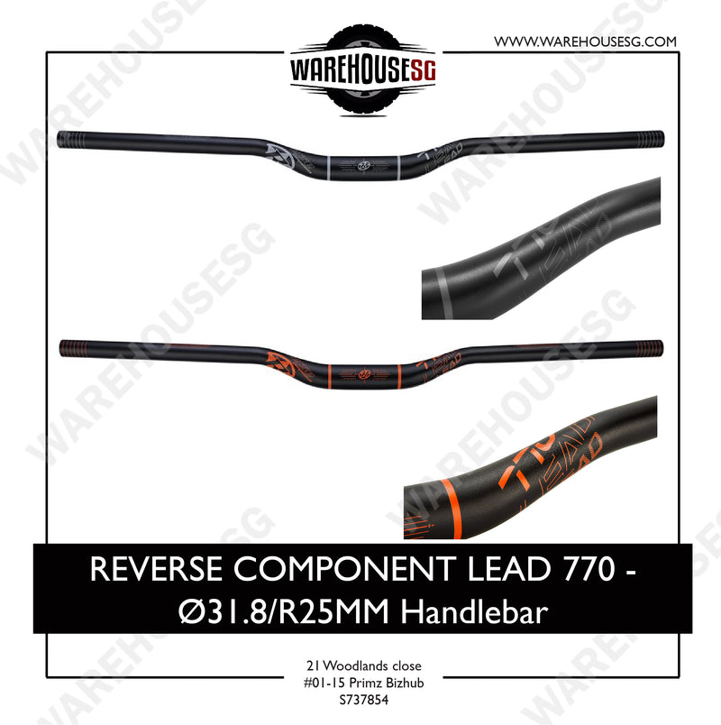 REVERSE COMPONENT LEAD 770 - Ø31.8/R25MM Handlebar