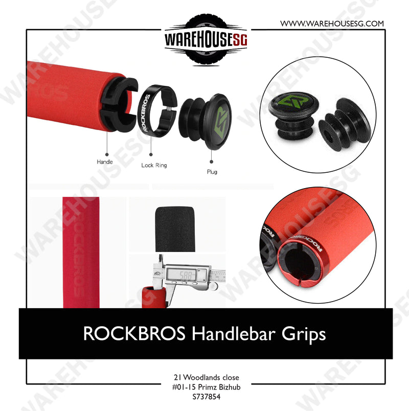 ROCKBROS Foam Handlebar Grips