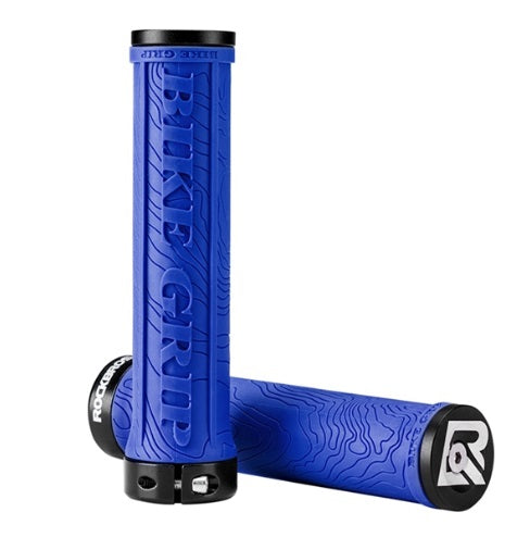 ROCKBROS TPR Rubber Handlebar Grips Soft 3D Anti-skid Lock On