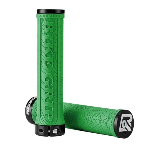 ROCKBROS TPR Rubber Handlebar Grips Soft 3D Anti-skid Lock On