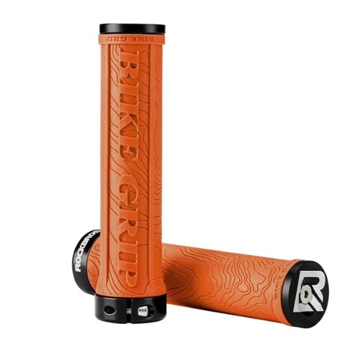 ROCKBROS TPR Rubber Handlebar Grips Soft 3D Anti-skid Lock On