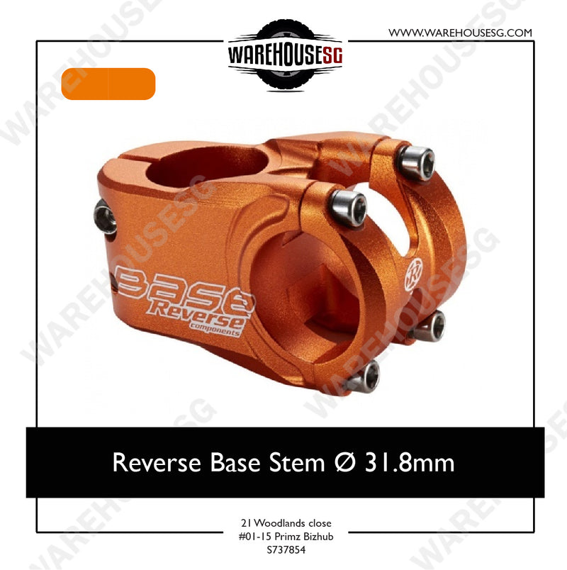 Reverse Base Stem Ø 31.8mm