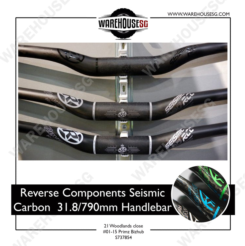 Reverse Components Seismic Carbon 31.8/790mm Handlebar