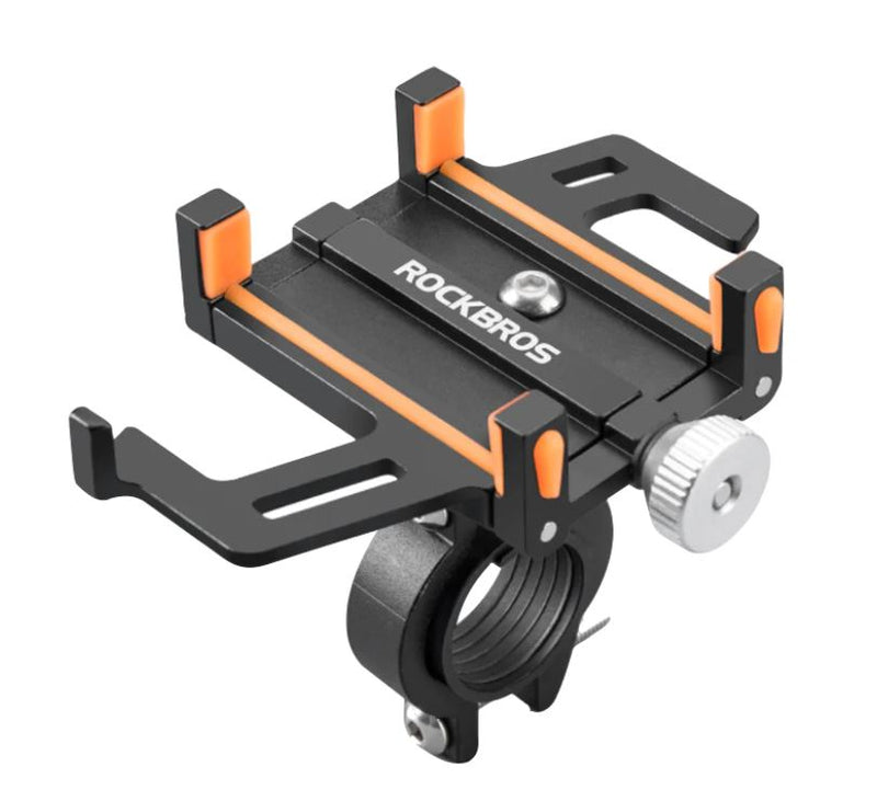 ROCKBROS Bicycle Bike Mount Aluminum Alloy Shockproof Mobile Phone Holder Bracket