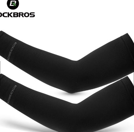 RockBros Outdoor Sport Cooling Arm Sleeves Cover Cycling UV Sun Protection 1pair