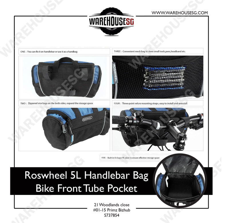 Roswheel Handlebar Bag