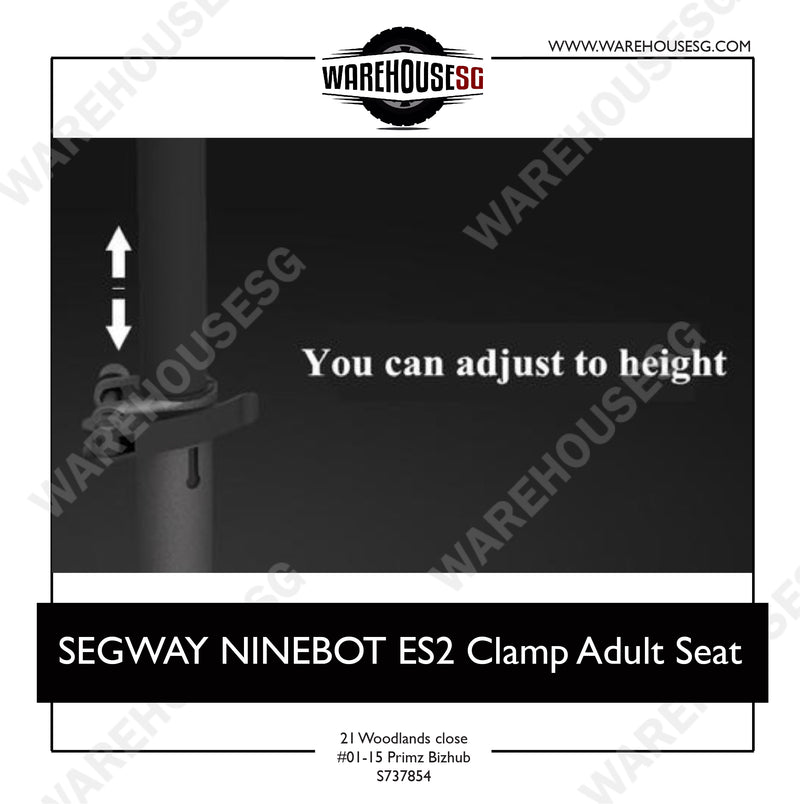 SEGWAY NINEBOT ES2 Clamp Adult Seat