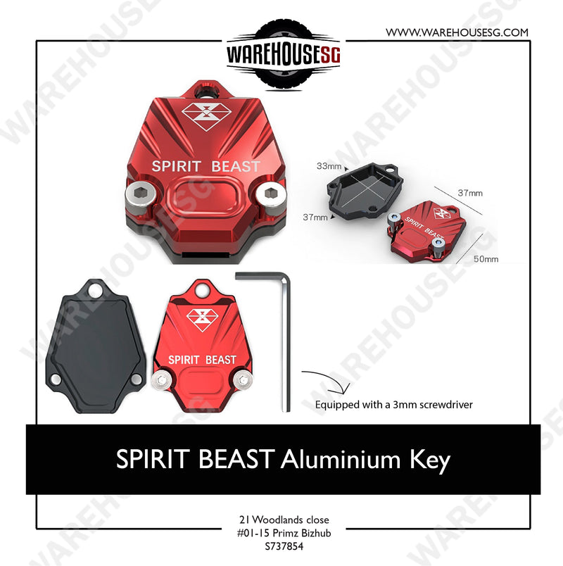 SPIRIT BEAST Aluminium Key