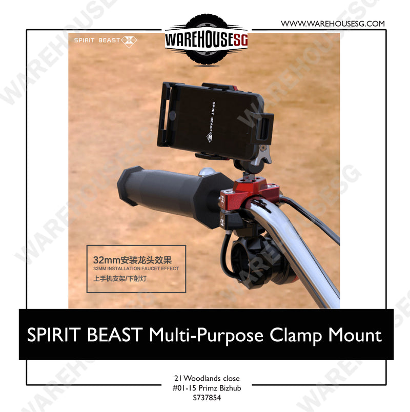 SPIRIT BEAST Multi-purpose Clamp/Mount