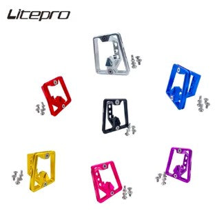 Litepro Alloy two holes Front Carrier Block / Piggy Nose for Brompton