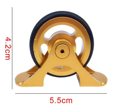 Easy Wheels Mudguard Bearing Universal Rear Cycling Folding Bike Stable For Brompton