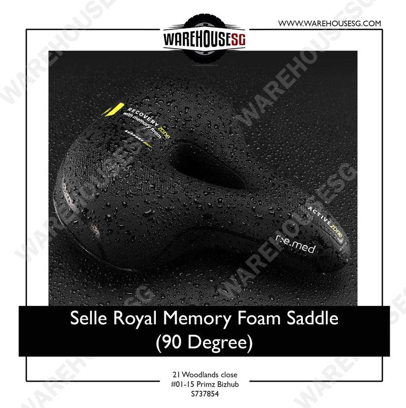 (Have Logo) SELLE ROYAL Hollow Memory Sponge Cushion Saddle