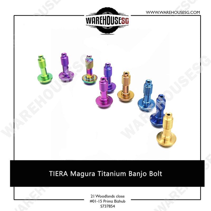 TIERA Magura Titanium Banjo Bolt