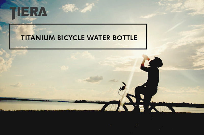 TIERA Titanium Bicycle Water Bottle