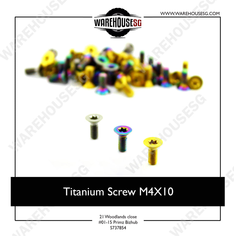 Titanium Screw M4X10