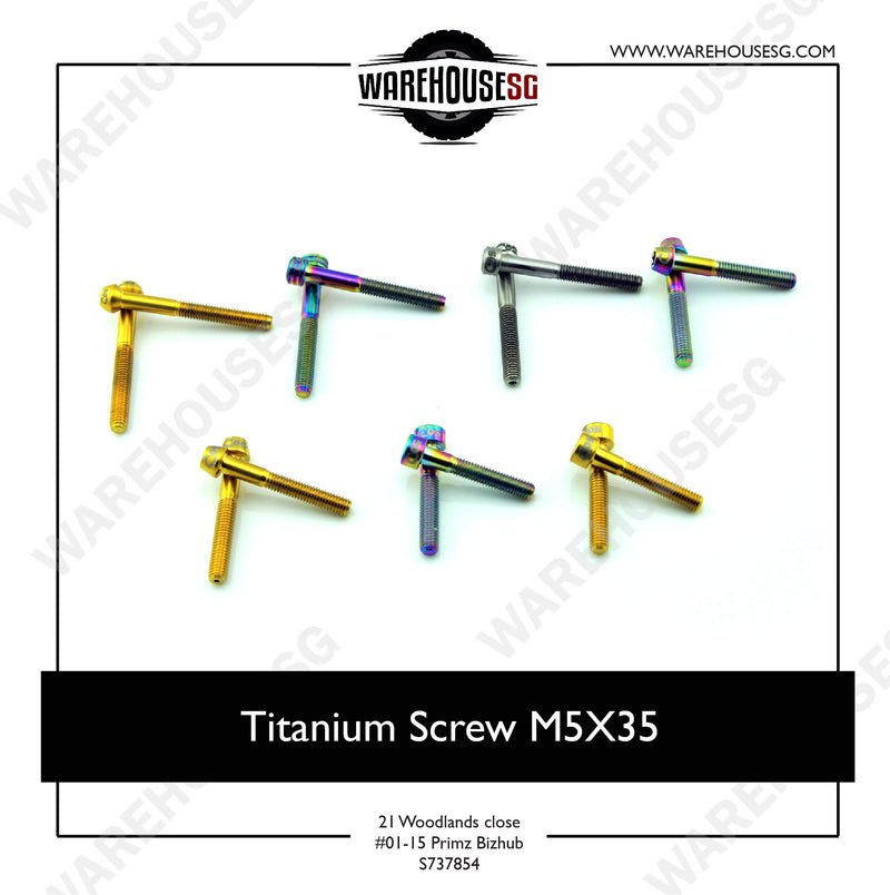 Titanium Screw M5X35