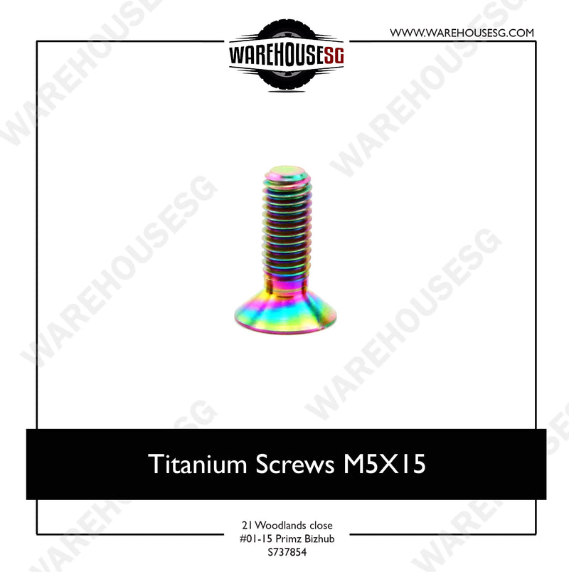 Titanium Screws M5X15