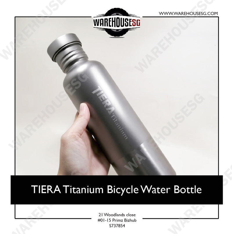 TIERA Titanium Bicycle Water Bottle