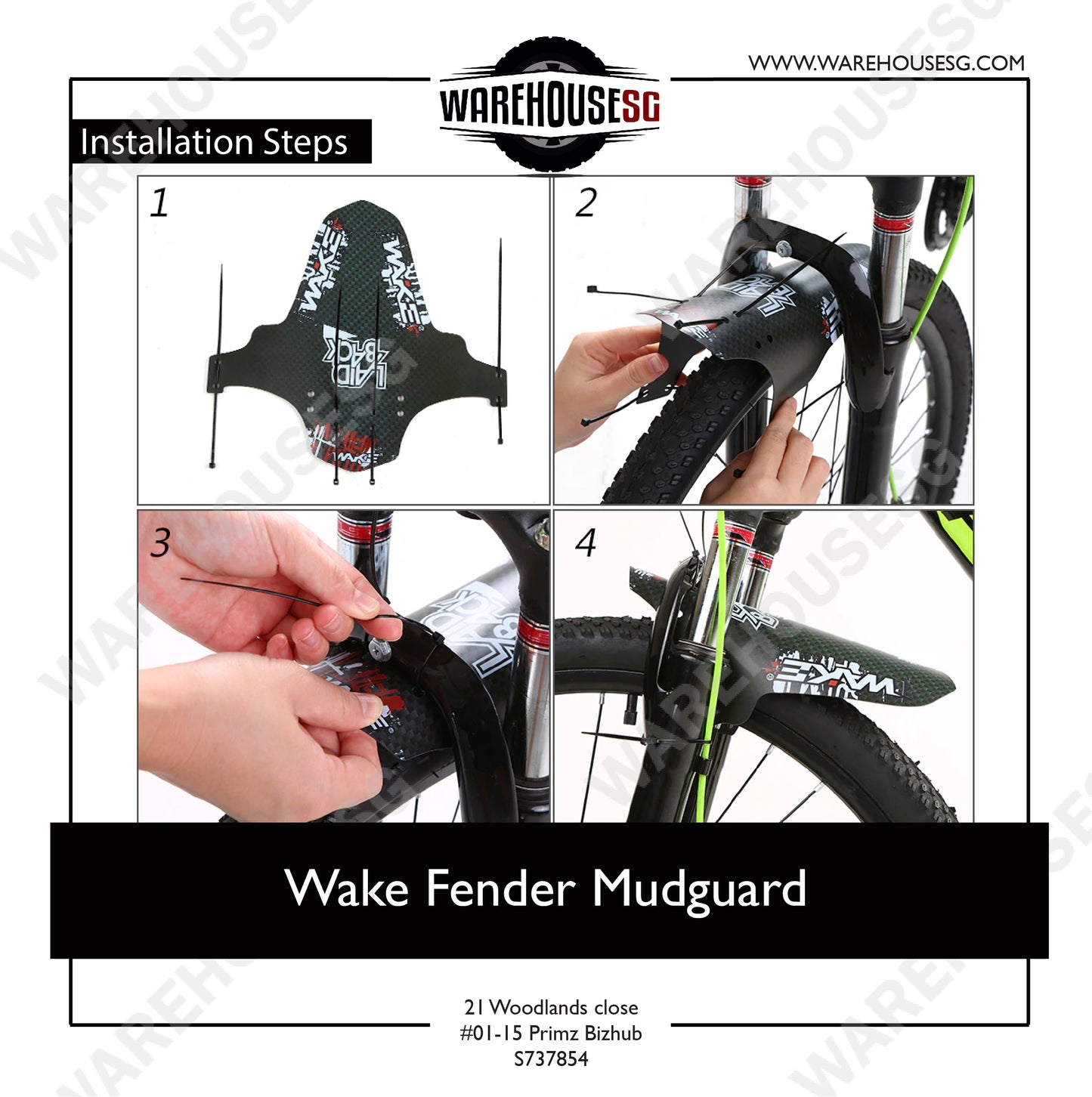 Wake Fender Mudguard