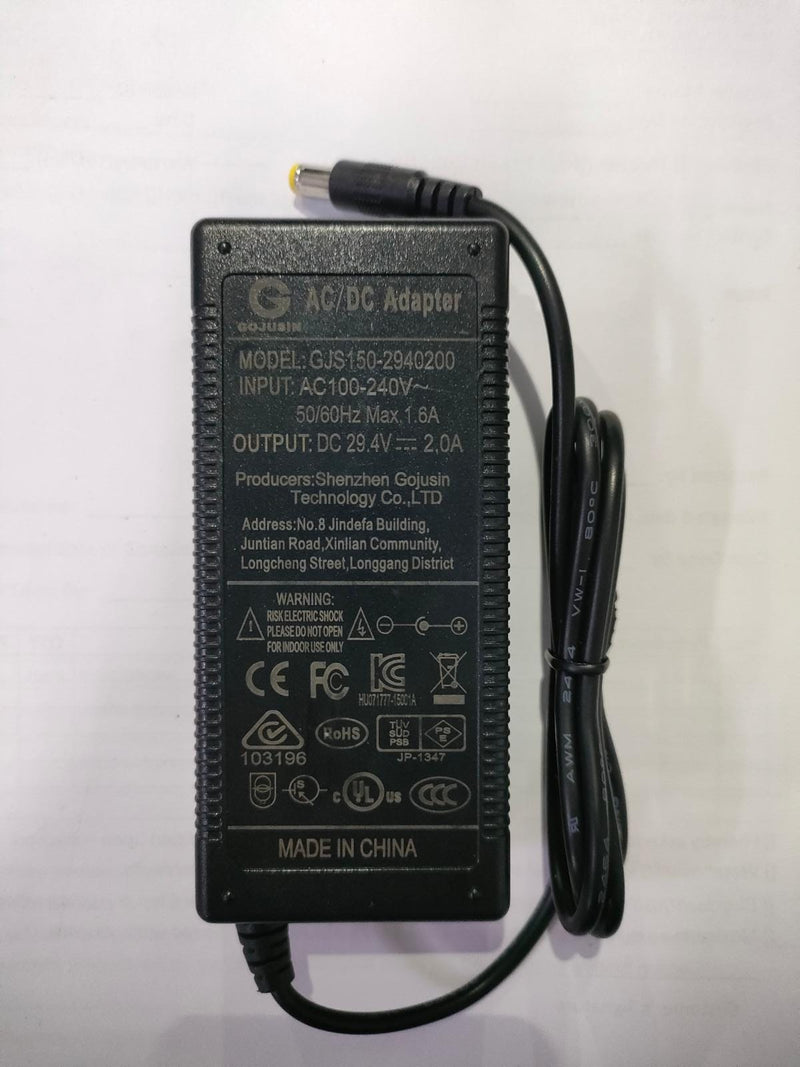 UL 29.4V Charger (FOR OVERSEAS USE ONLY)