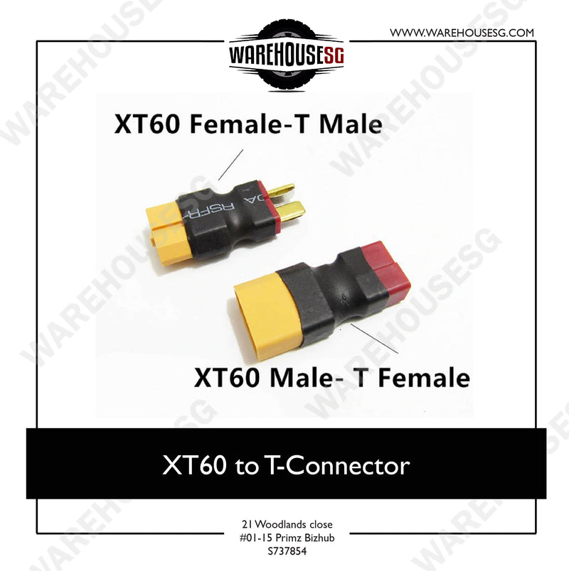 XT60 to T-Connector