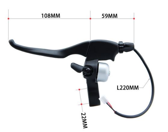Zoom Brake Lever With Brake Sensor - Left/right