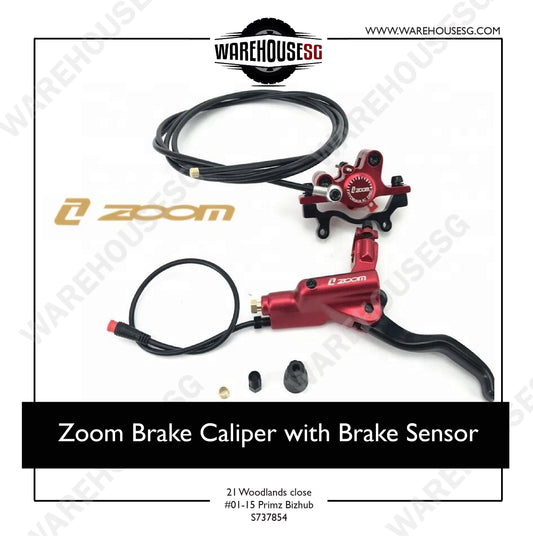 Zoom Hydraulic Brake Caliper with Brake Sensor