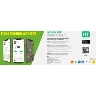 MEILAN M4 Blade wireless bike computer