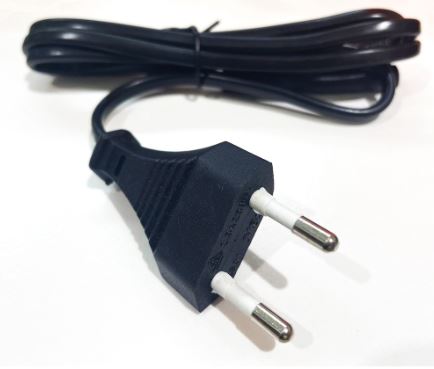 Universal EU Standard to Figure 8 2-Pin Plug AC Power Cable Lead Cord 250V