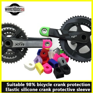 Crank Arm protector sleeve applicable to sram/fsa/shimano SLX XTR crank silicone sleeve