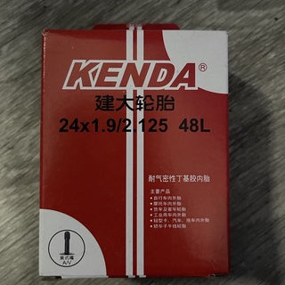 KENDA INNER TUBES 24 x 1.90/2.125 48L , 27 X 1 3/8