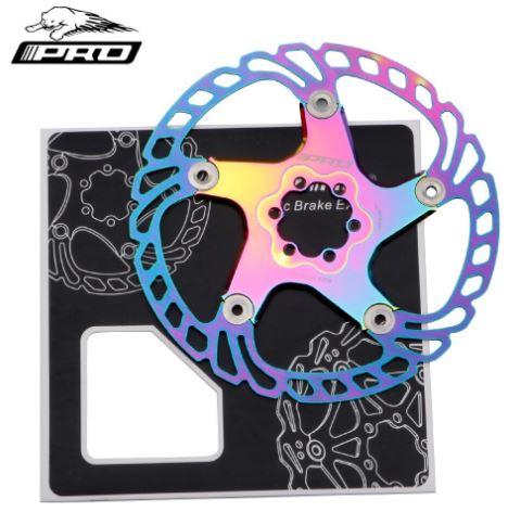 IIIPRO colorful floating disc road bike / mountain bike 180 / 203mm six-nail disc brake rotor brand new original