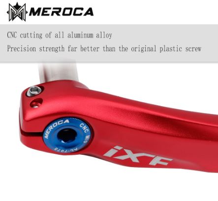 MEROCA Aluminum Alloy Hollow Crank Bolt M18 19 20mm Crankset Cover Crank Protector mtb Bicycle Accessories Parts