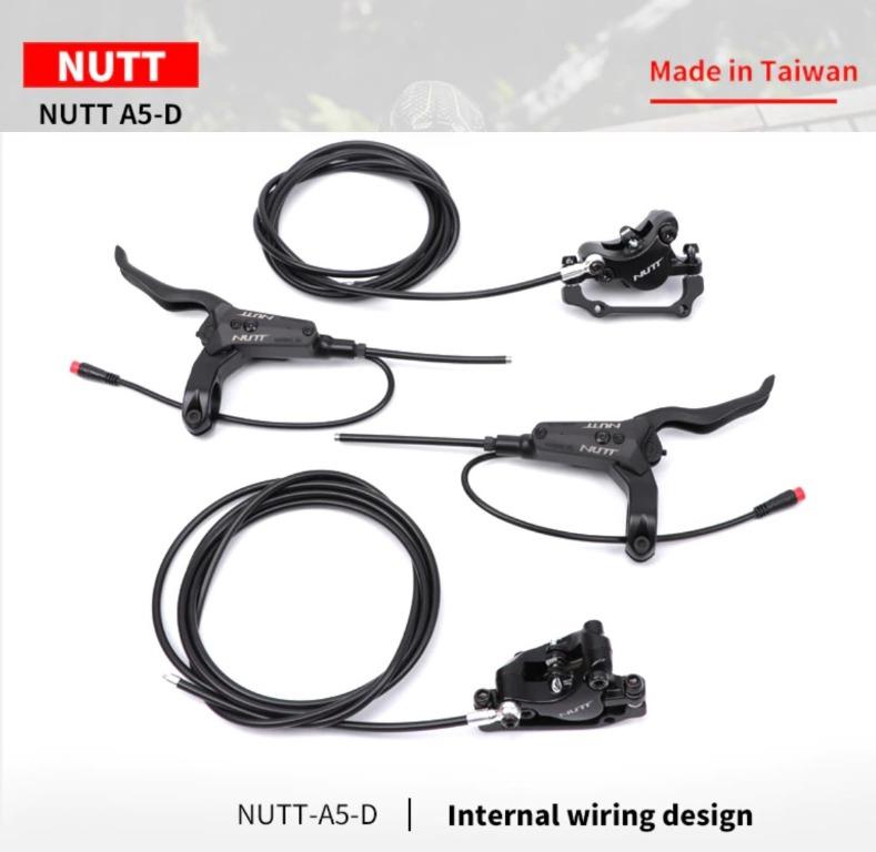 NUTT Hydraulic E-Brakes A5-D with brake sensor