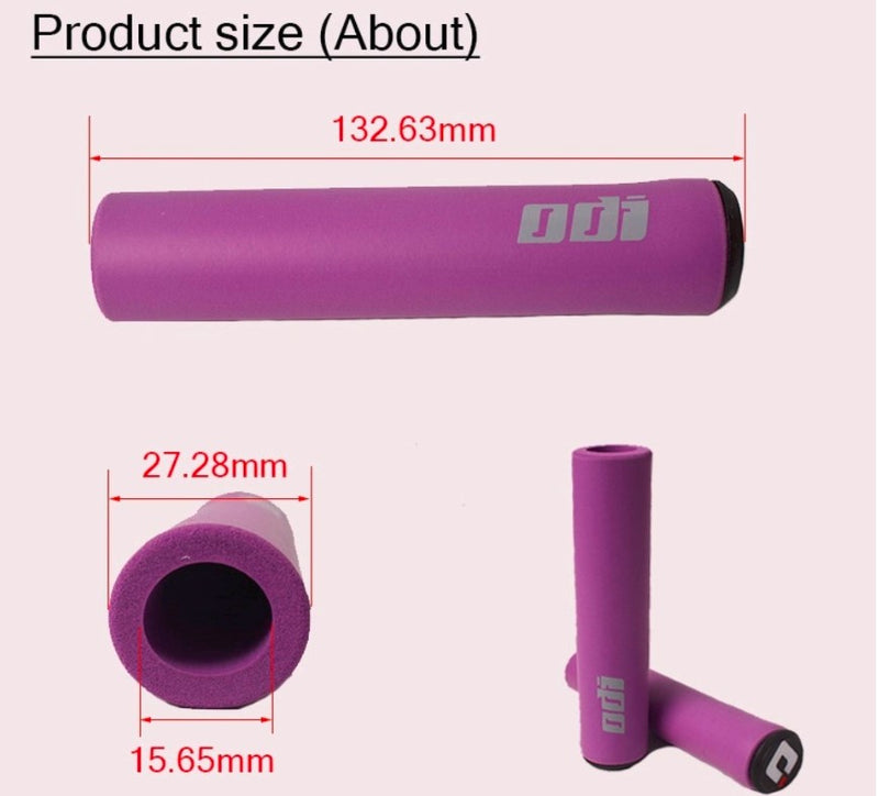 ODI Bicycle Grips MTB Silica Gel Handlebar Grip Bicycle Silicon Handle Bar Grips Non-slip Cycling Parts