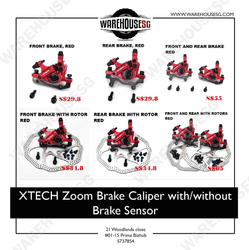 ZOOM Xtech Semi Hydraulic Disc Brake Caliper